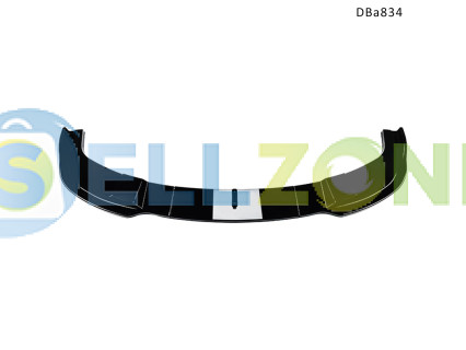 Μαύρο σπόιλερ μπροστινού προφυλακτήρα BMW 5 MT E60/E61 2005-2010 - DBa834